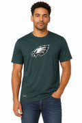Outerstuff NFL Unisex Men's and Women's Primary Logo Short Sleeve Lightweight T-Shirt, Team Color, Philadelphia Eagles