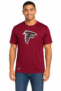 Outerstuff NFL Unisex Men's and Women's Primary Logo Short Sleeve Lightweight T-Shirt, Team Color, Atlanta Falcons