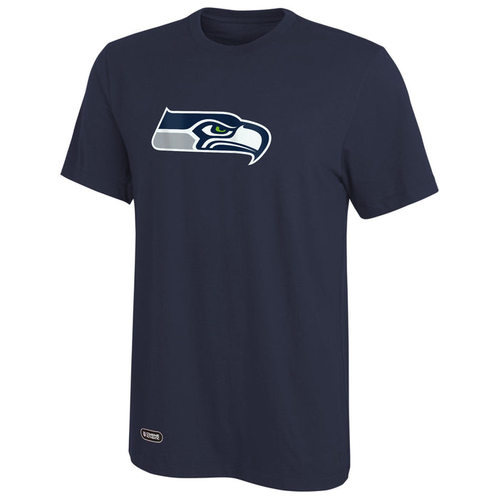 Outerstuff NFL Unisex Men's and Women's Primary Logo Short Sleeve Lightweight T-Shirt, Team Color, Seattle Seahawks