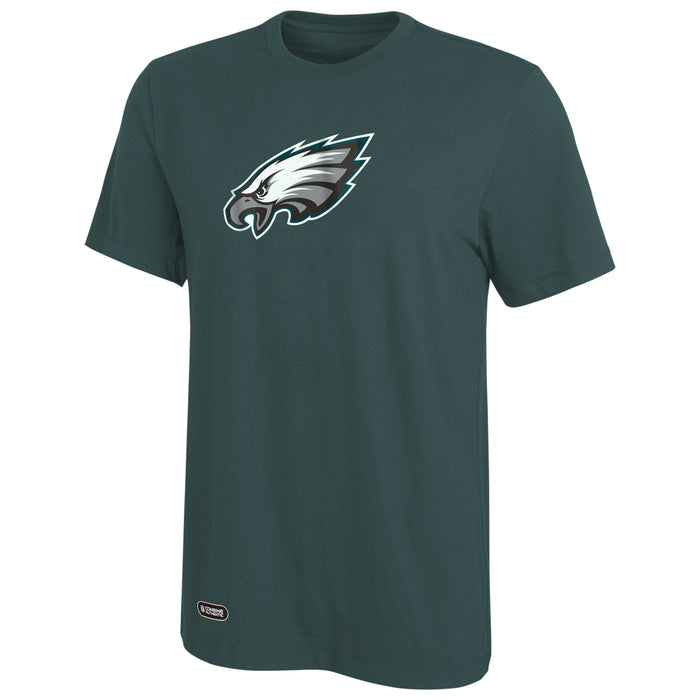 Outerstuff NFL Unisex Men's and Women's Primary Logo Short Sleeve Lightweight T-Shirt, Team Color, Philadelphia Eagles