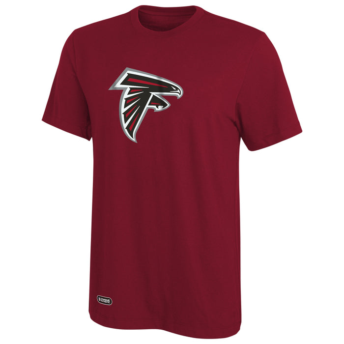 Outerstuff NFL Unisex Men's and Women's Primary Logo Short Sleeve Lightweight T-Shirt, Team Color, Atlanta Falcons
