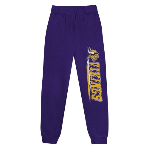 Outerstuff NFL Vikings Boys 4-18 Fleece Pants