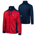 Outerstuff NFL Womens Speed Grip Fz High Mock Jacket, New England Patriots