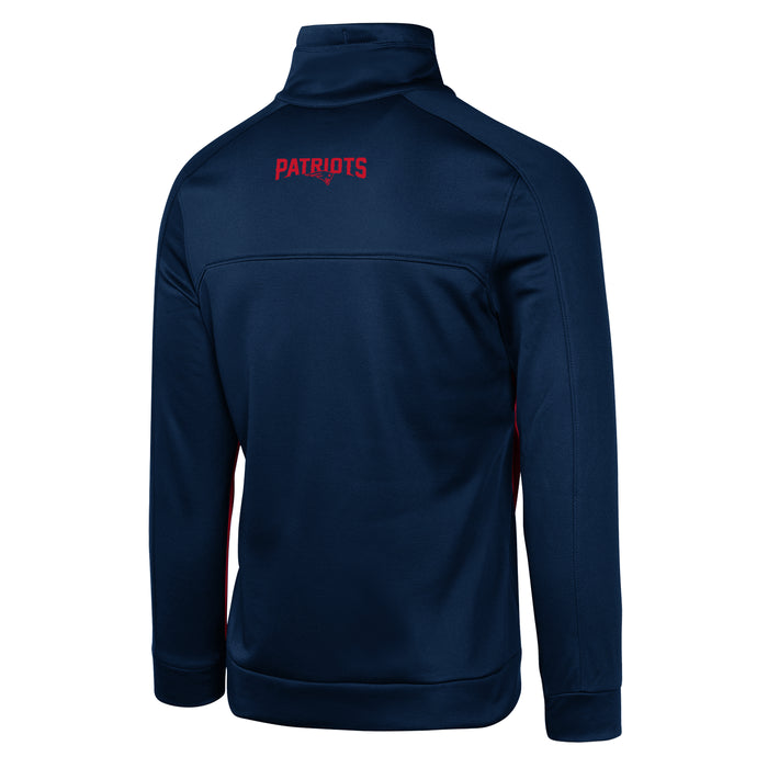 Outerstuff NFL Womens Speed Grip Fz High Mock Jacket, New England Patriots