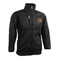 Outerstuff NFL Youth Boys 8-20 Bonded Fleece Full Zip Jacket, Black, Cincinnati Bengals