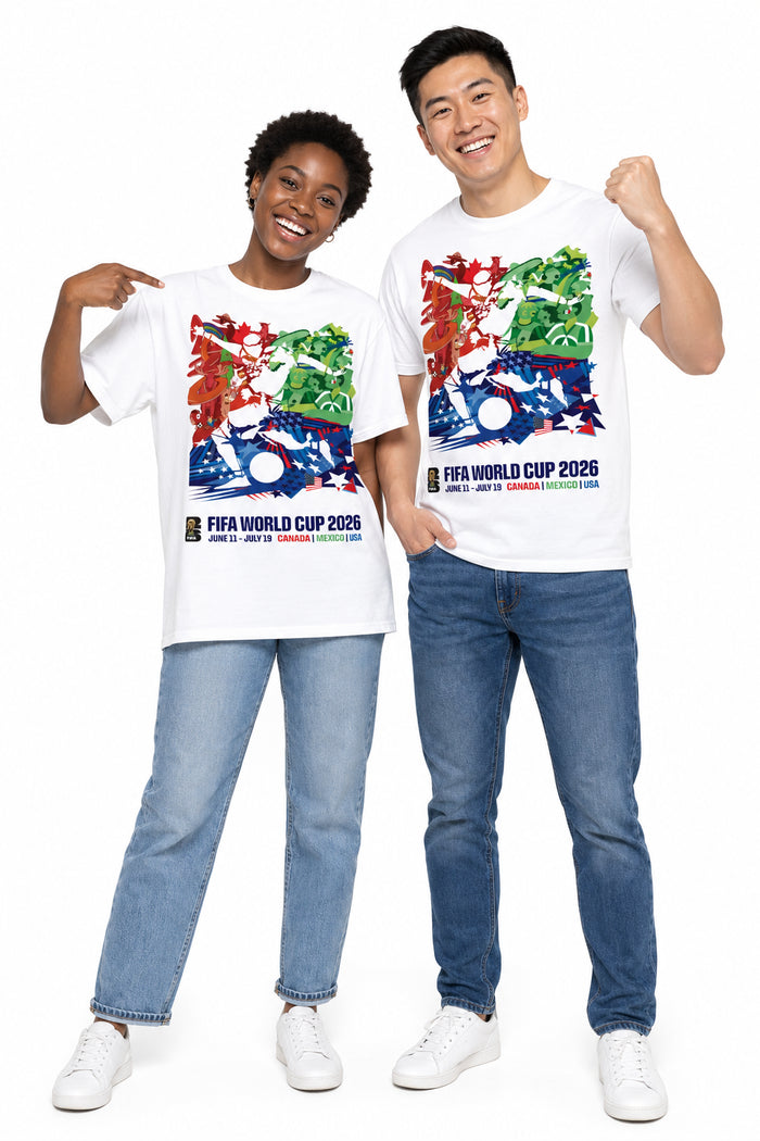Outerstuff Official FIFA Football World Cup Fwc26 Tournament Poster Tee
