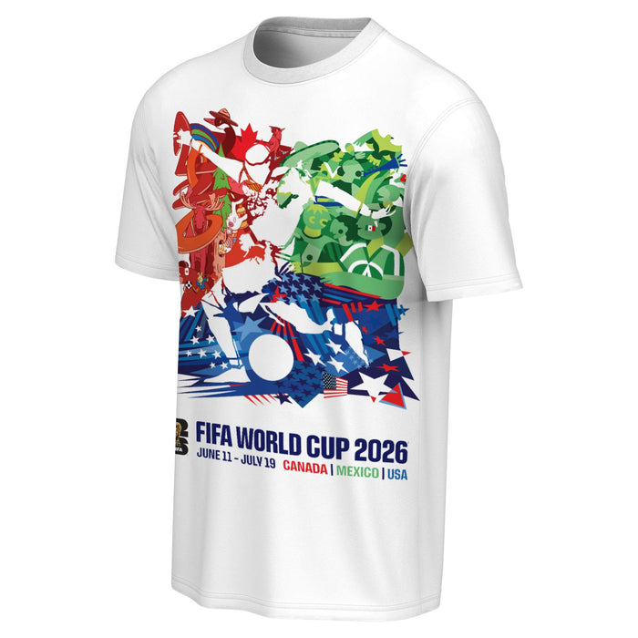 Outerstuff Official FIFA Football World Cup Fwc26 Tournament Poster Tee