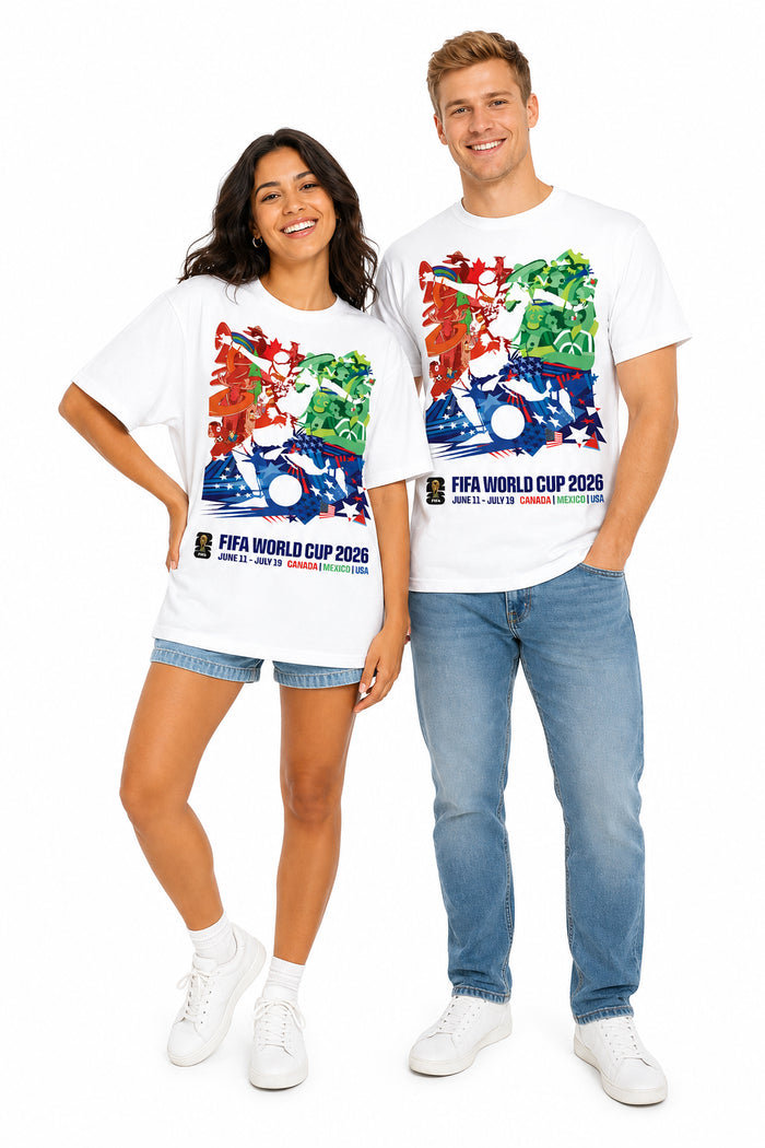 Outerstuff Official FIFA Football World Cup Fwc26 Tournament Poster Tee
