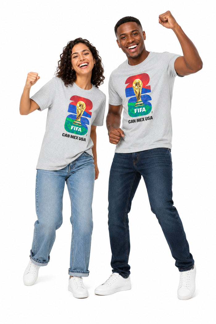 Outerstuff Official FIFA Football World Cup Mens Short Sleeve Tee