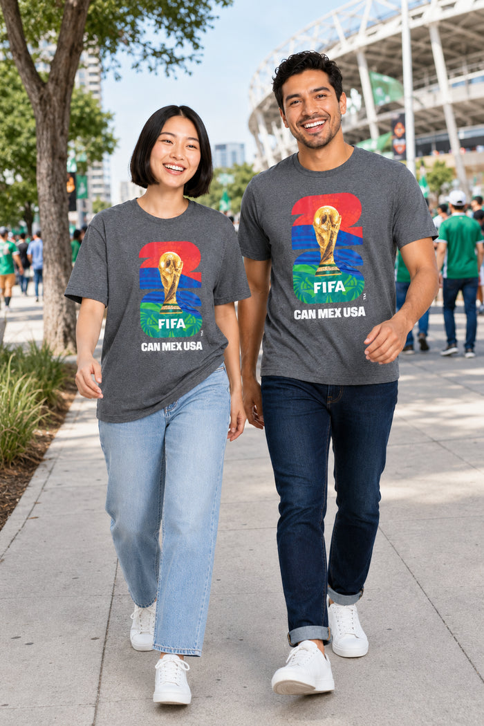Outerstuff Official FIFA Football World Cup Mens Short Sleeve Tee