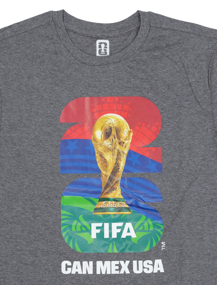 Outerstuff Official FIFA Football World Cup Mens Short Sleeve Tee