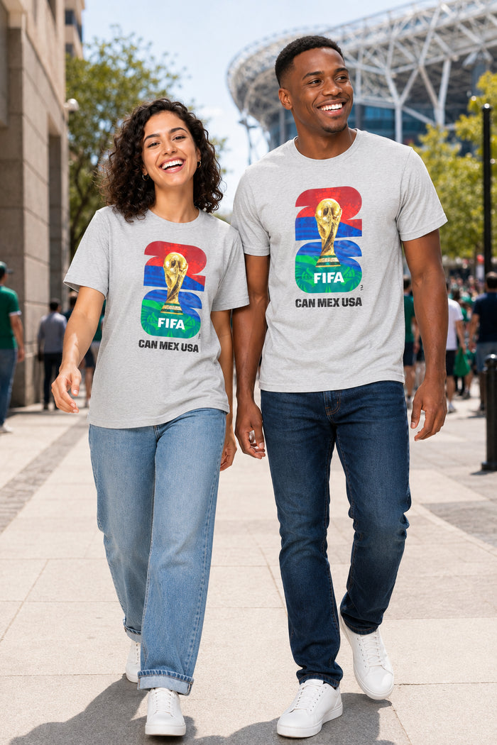 Outerstuff Official FIFA Football World Cup Mens Short Sleeve Tee