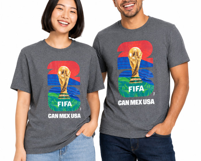 Outerstuff Official FIFA Football World Cup Mens Short Sleeve Tee