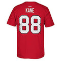 Patrick Kane Chicago Blackhawks Reebok Tri-Blend Matrix Name And Number T-Shirt