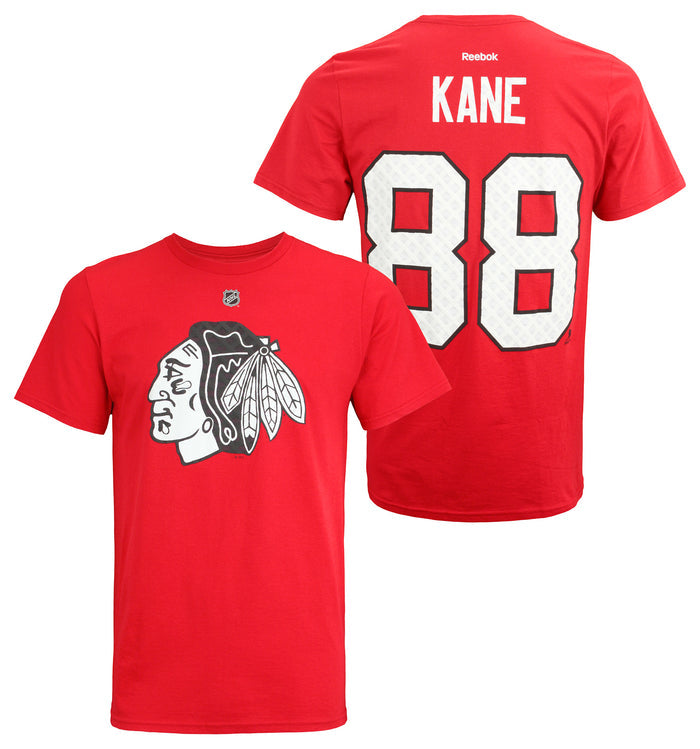 Patrick Kane Chicago Blackhawks Reebok Tri-Blend Matrix Name And Number T-Shirt