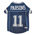 Pets First Dallas Cowboys Micah Parsons Jeresy (dal) For Dogs and Cats, Lg