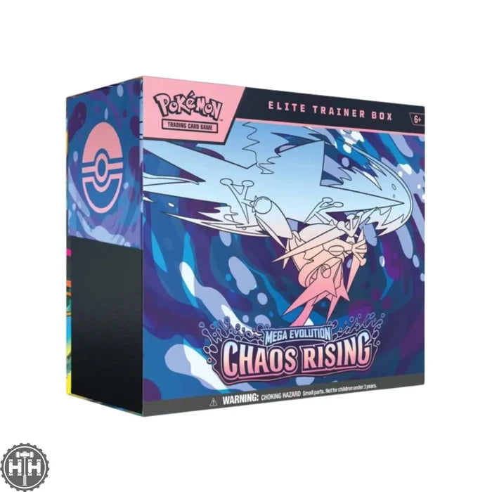Pokemon TCG: Mega Evolution Chaos Rising ME04 Elite Trainer Box 10-10399-111 The Pokemon Company