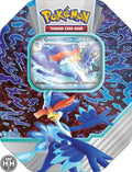 Pokemon TCG: Paldea Partners Quaquaval Ex Tin Pokemon TCG Maxsoft