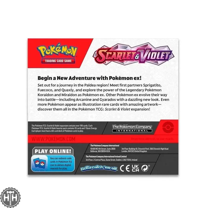 Pokemon TCG SV01 Booster Box Pokemon TCG Maxsoft
