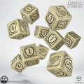 Q-Workshop: Game of Thrones. Stark 10xD6 Dice Set Dice Sets Q-Workshop