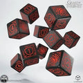 Q-Workshop: Game of Thrones. Targaryen 10xD6 Dice Set Dice Sets Q-Workshop