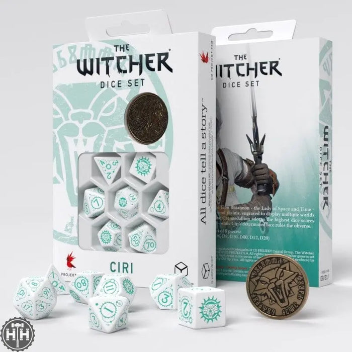 Q-Workshop: The Witcher Dice Set. Ciri- The Law of Surprise (2025) Dice Sets Q-Workshop