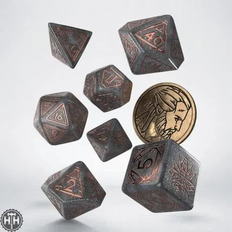 Q-Workshop: The Witcher Dice Set. Geralt - Price of Neutrality (2025) Dice Sets Q-Workshop