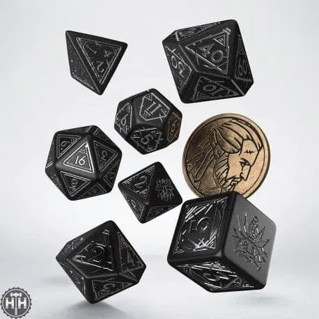Q-Workshop: The Witcher Dice Set. Geralt - Silver Sword (2025) Dice Sets Q-Workshop