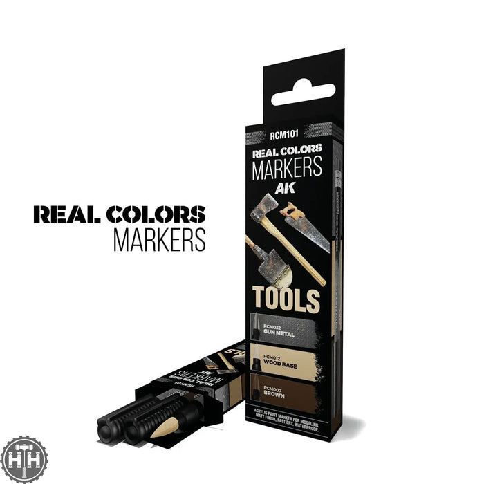 RCM101 Tools - Set of 3 AK Markers AK Interactive