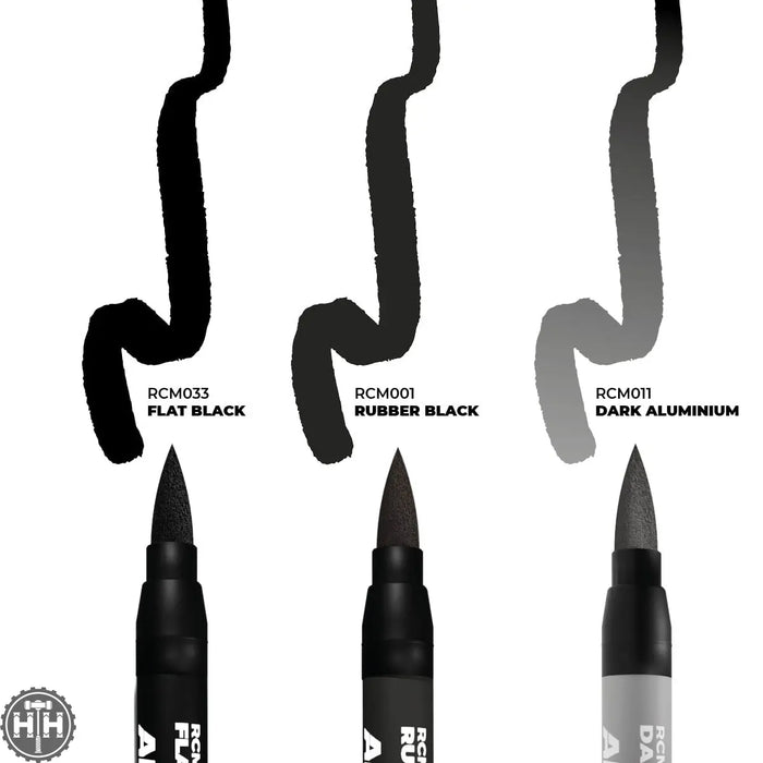 RCM102 Wheels - Set of 3 AK Markers AK Interactive