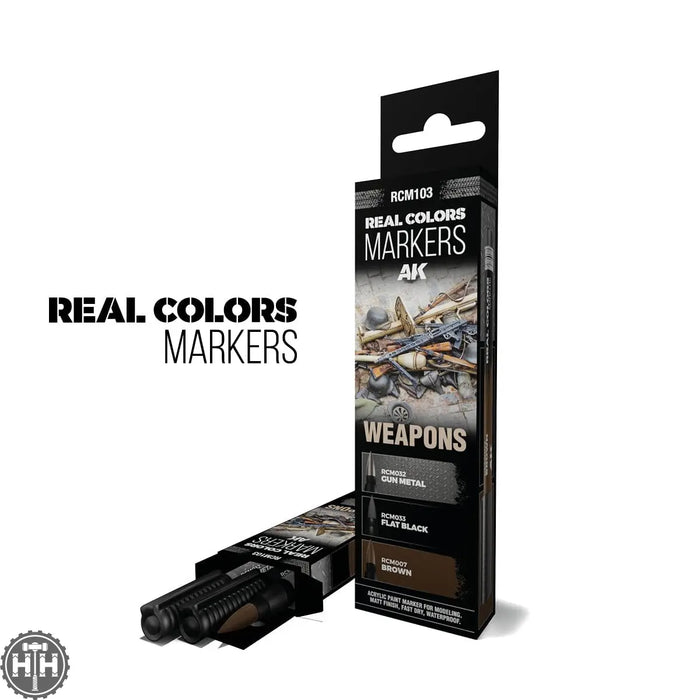 RCM103 Weapons - Set of 3 AK Markers AK Interactive