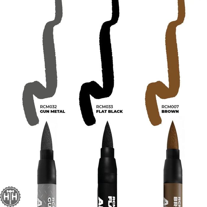 RCM103 Weapons - Set of 3 AK Markers AK Interactive