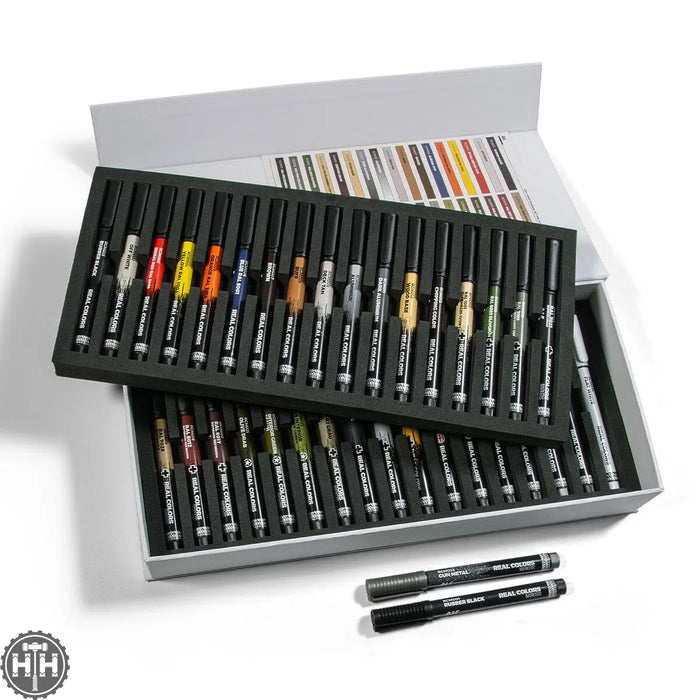 RCM150 Special Box Real Colors Markers - 34pcs AK Markers AK Interactive