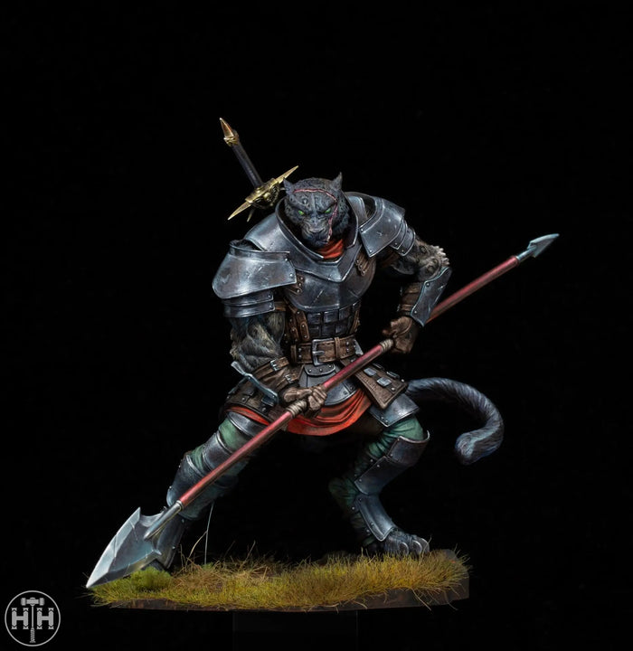Realms of Tiberium: Kandar the War Master (Panther) Figure Realms of Tiberium