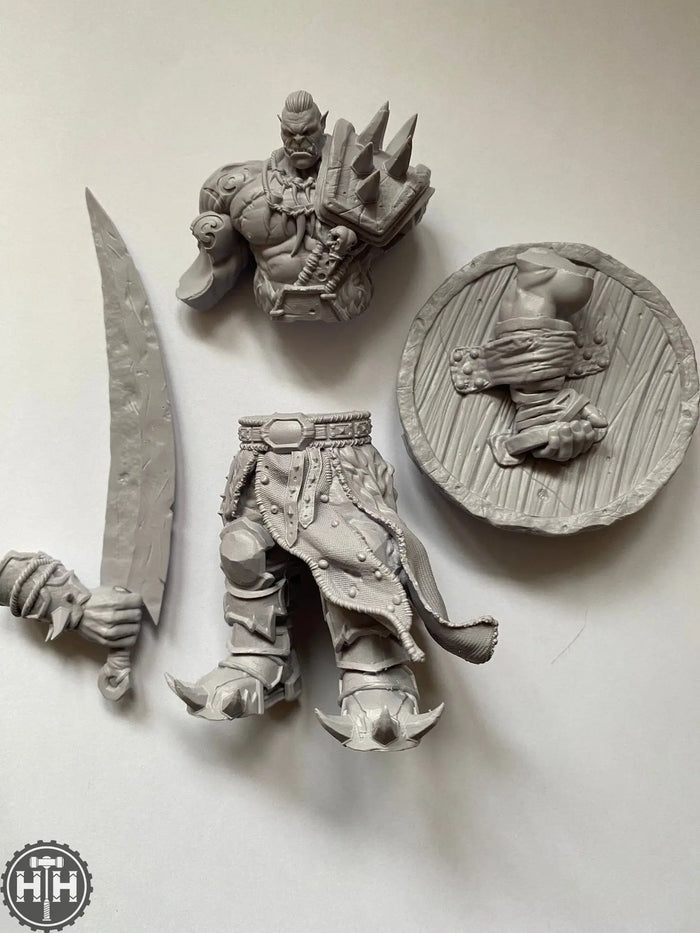 Realms of Tiberium: Korax the Cursed (Orc) Figure Realms of Tiberium
