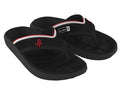 Rider NBA Men's Block Thong Sandal, Houston Rockets