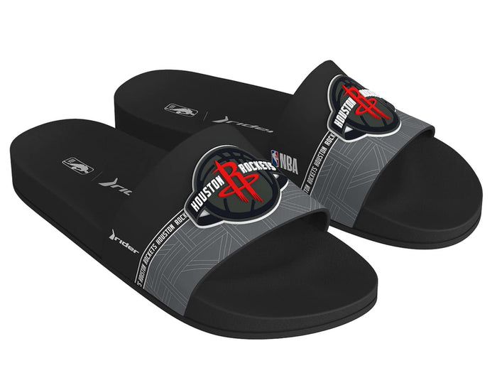 Rider NBA Men's Full 86 Slide, Houston Rockets