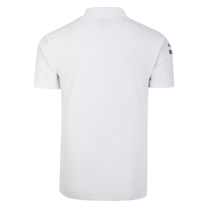 S23 Williams Racing Cvc Media Polo Brilliant White