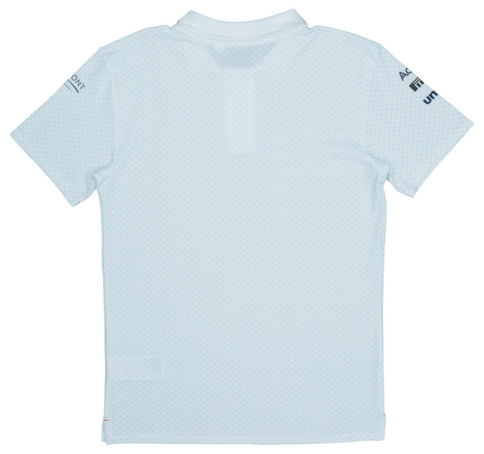 S23 Williams Racing Cvc Media Polo Brilliant White