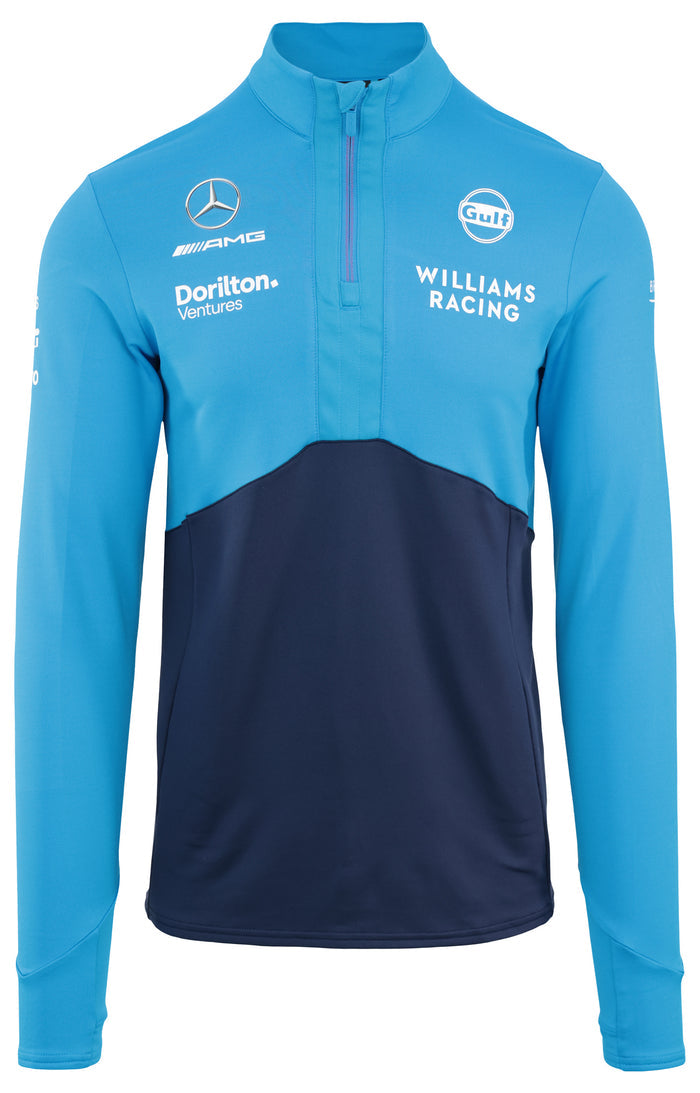 S23 Williams Racing Mid Layer Top Peacoat / Diva Blue