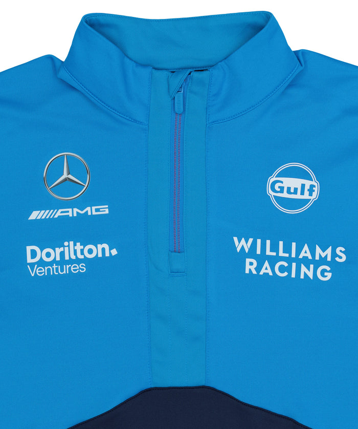 S23 Williams Racing Mid Layer Top Peacoat / Diva Blue
