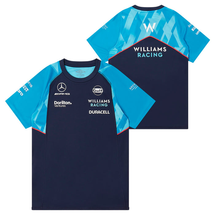 S23 Williams Racing Train Jersey Junior Peacoat / Diva Blue