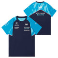 S23 Williams Racing Train Jersey Junior Peacoat / Diva Blue