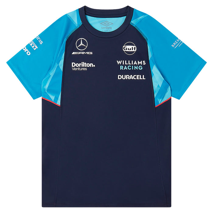 S23 Williams Racing Train Jersey Junior Peacoat / Diva Blue