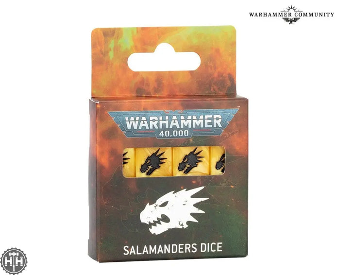Salamanders Dice (2025) Space Marines - Salamanders Games Workshop