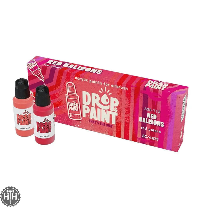 Scale 75 Red Balloons Paint Set Scale75