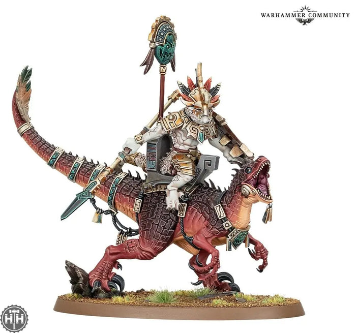 Seraphon:Saurus Scar-Veteran On Aggradon Seraphon Games Workshop