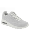 Skechers Womens Uno - Coruscate Sneaker White
