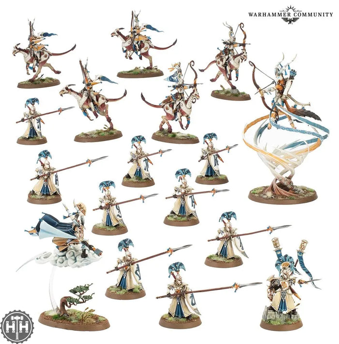 Spearhead: Hurakan Vanguard Lumineth Realm-Lords Games Workshop