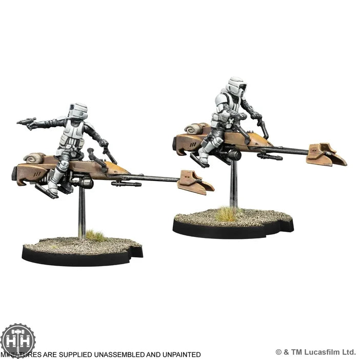 Star Wars Legion: 74-Z Speeder Bikes Unit Expansion Atomic Mass Games